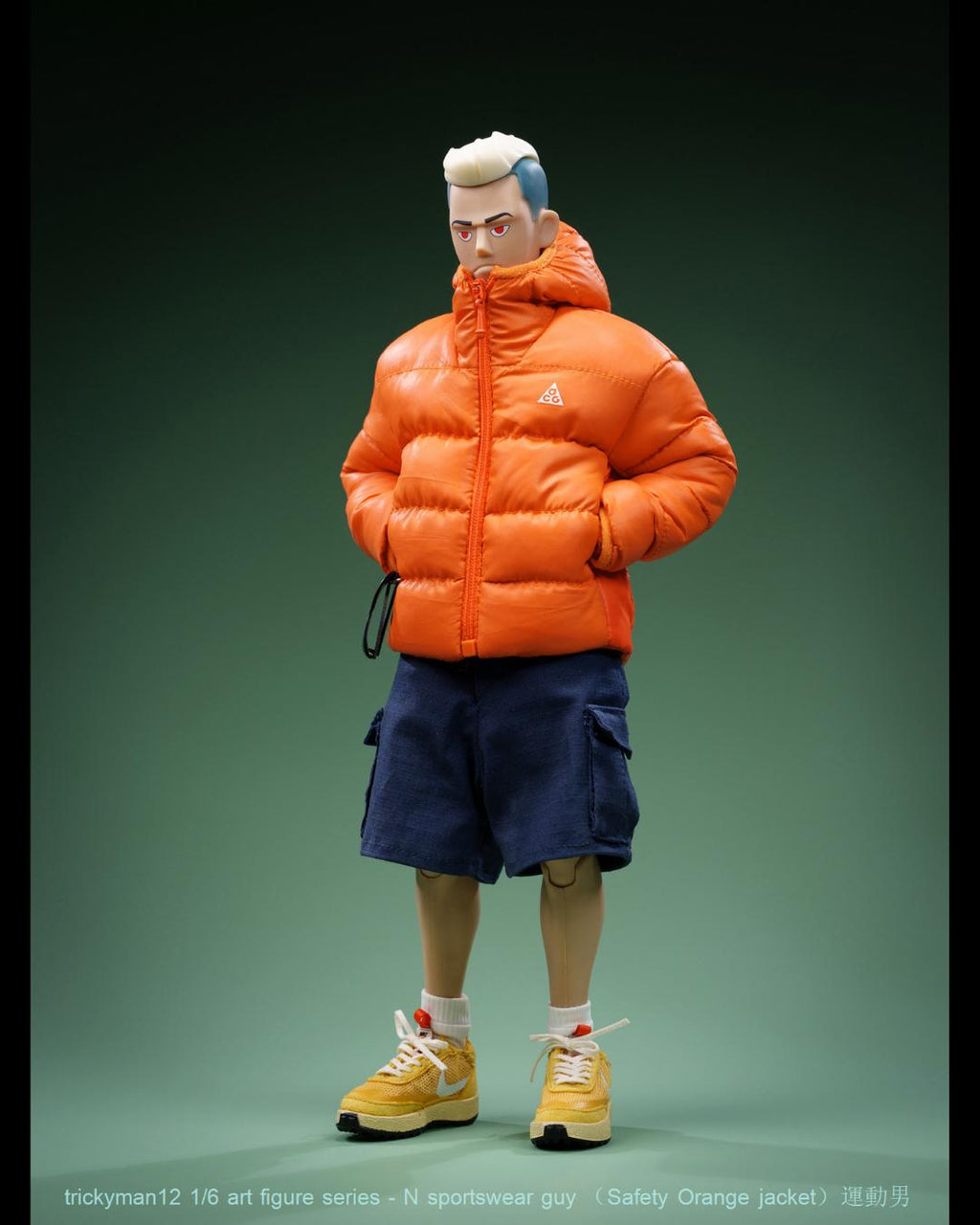 trickyMan12 FB-10150-C 1/6 N Sportswear Guy (Safety Orange)