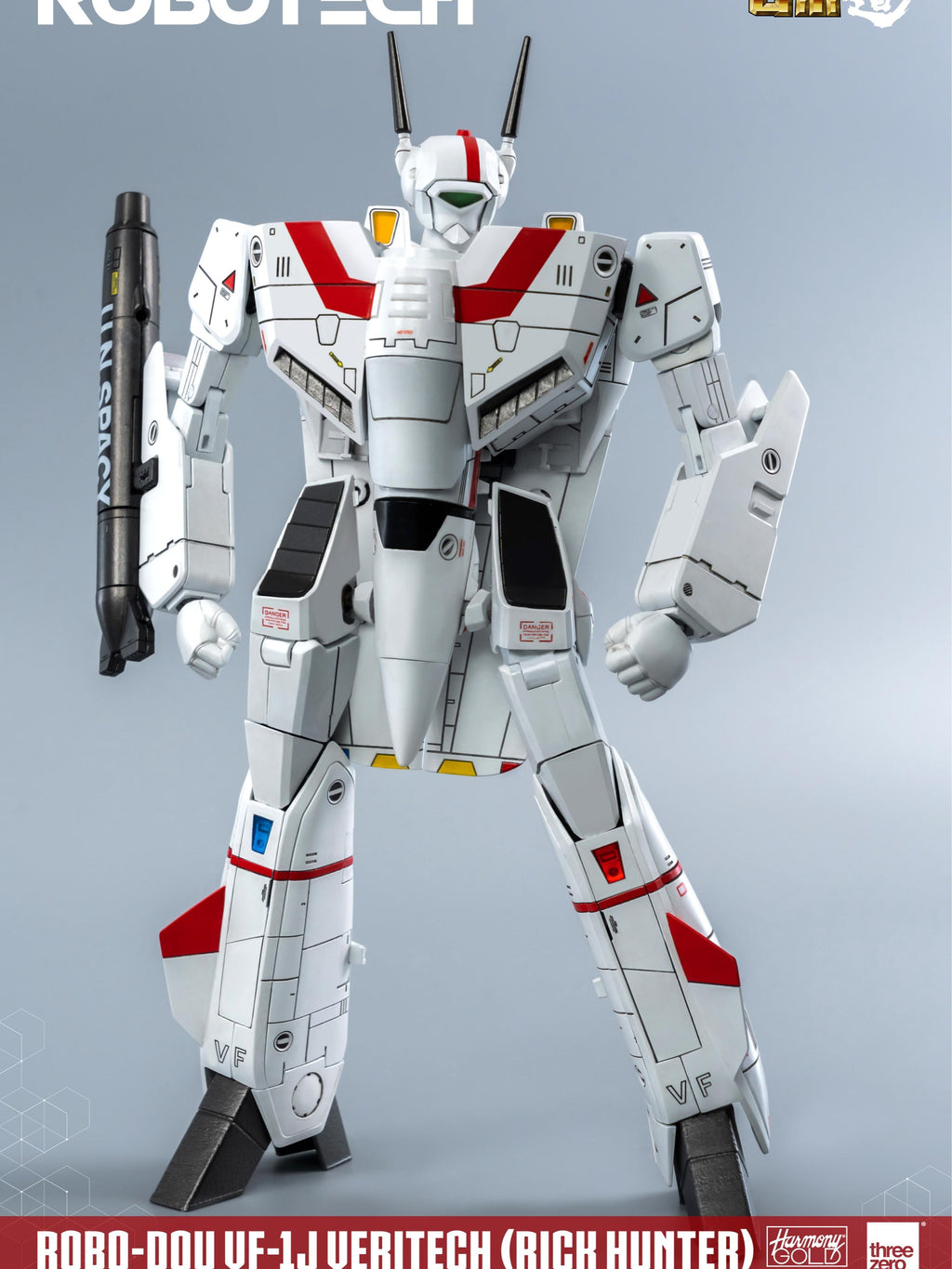 Threezero 3Z0304 1/72 Robotech ROBO-DOU VF-1J Veritech Rick Hunter