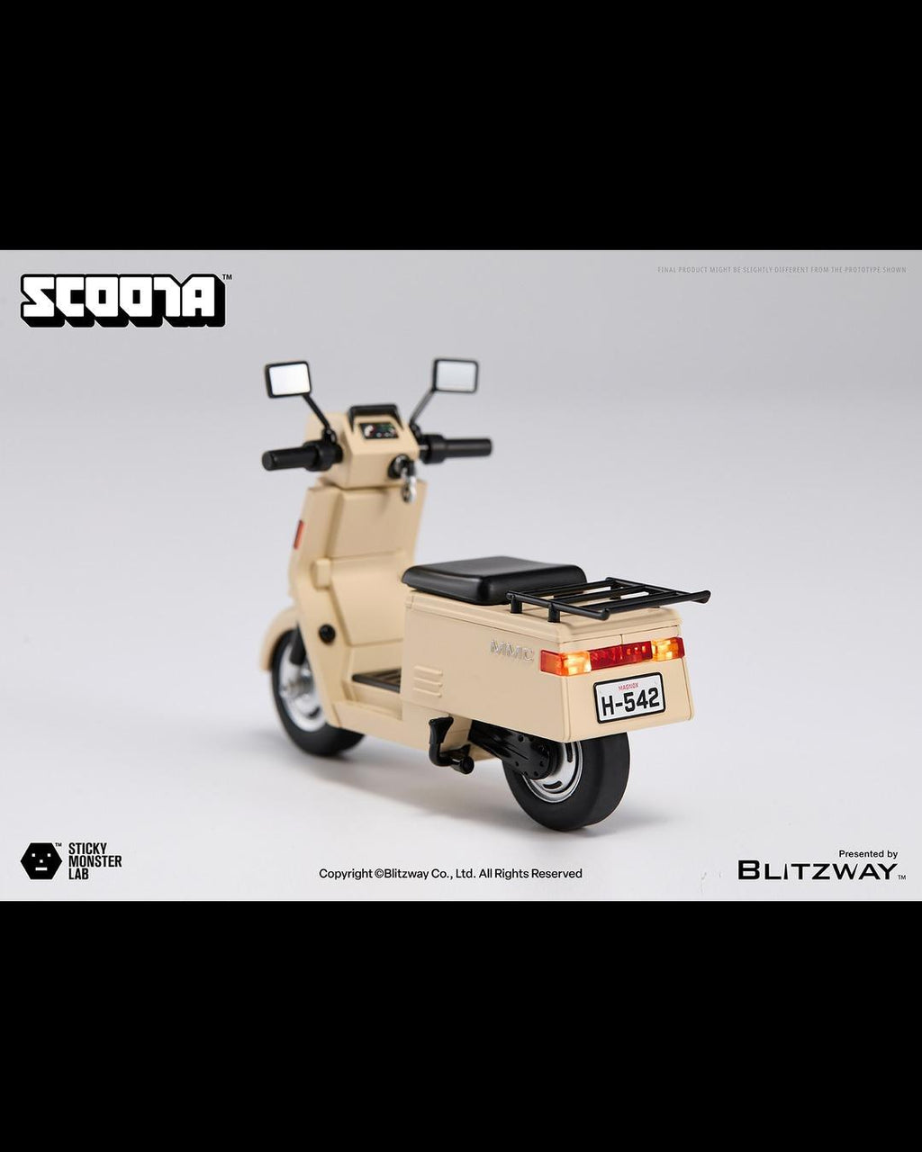 Blitzway BW-NS-50901 SML VEHICLE MMC SCOOTA (Re-Run)