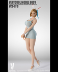 VERYCOOL VCD-07 1/6 Platinum Silicone Female  Body (Strap & Halter Dress)