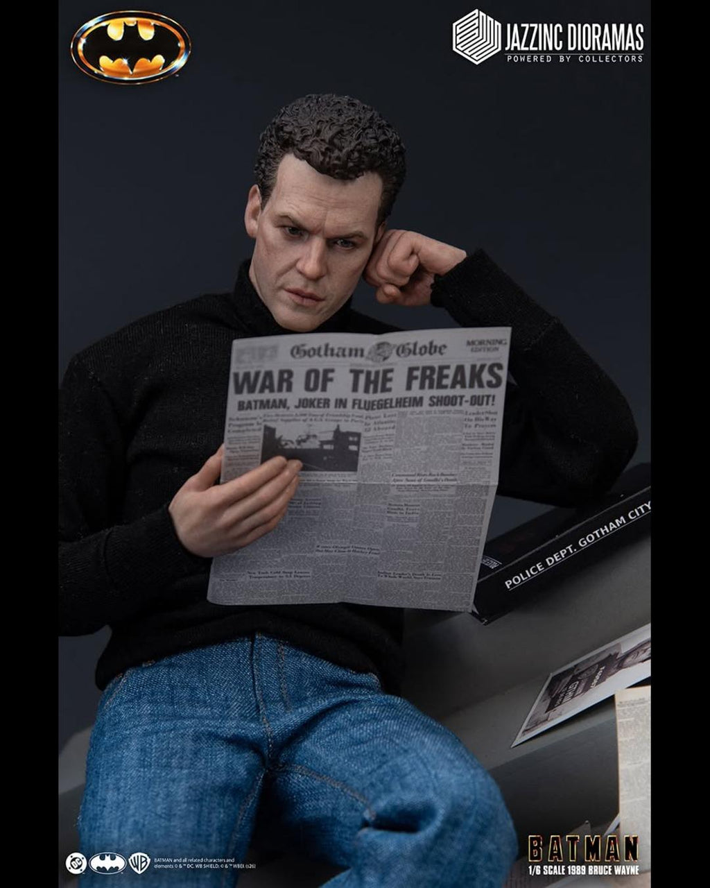 Jazzinc Dioramas 1/6 Batman (1989) Bruce Wayne (Standard Edition)