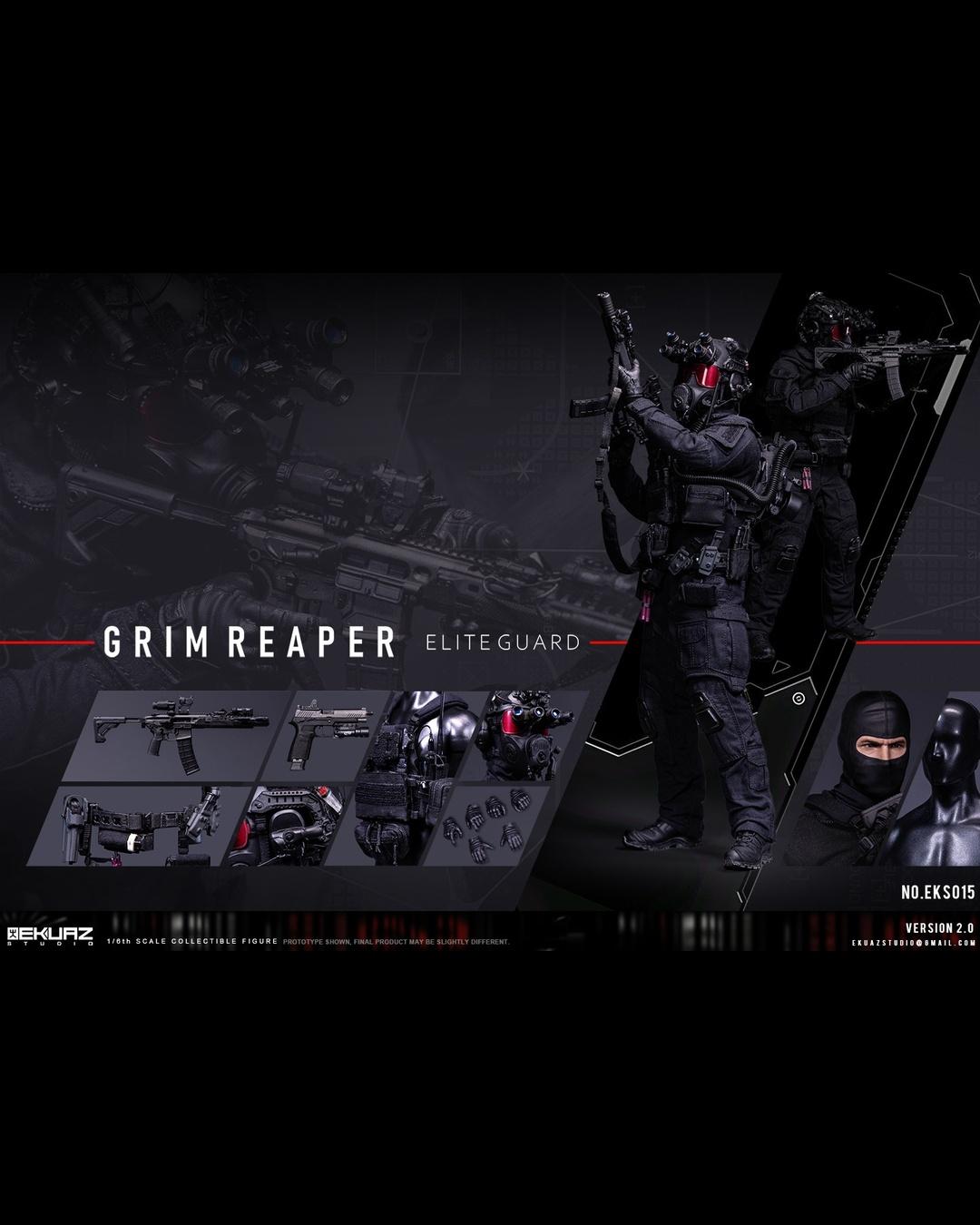 EKUAZ STUDIO EKS015 1/6 Grim Reaper 2.0 Elite Guard (Standard Ver.)