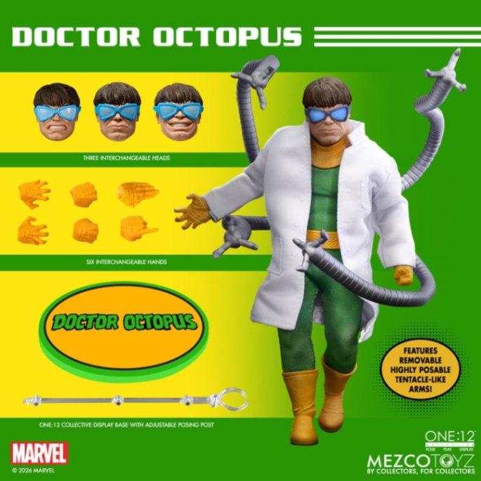 Mezco Toyz ONE:12 Collective Marvel Comics Spider-Man Doctor Octopus