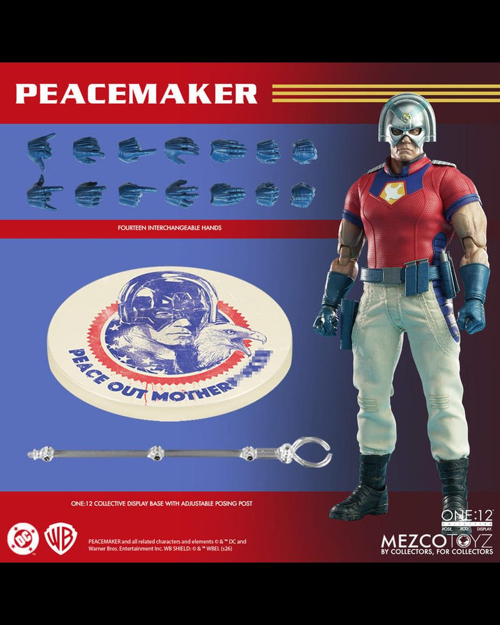 Mezco Toyz ONE:12 Collective Peacemaker