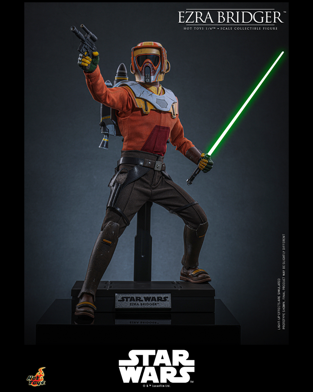 Hot Toys TMS172 1/6 Star Wars : Rebels - Ezra Bridger