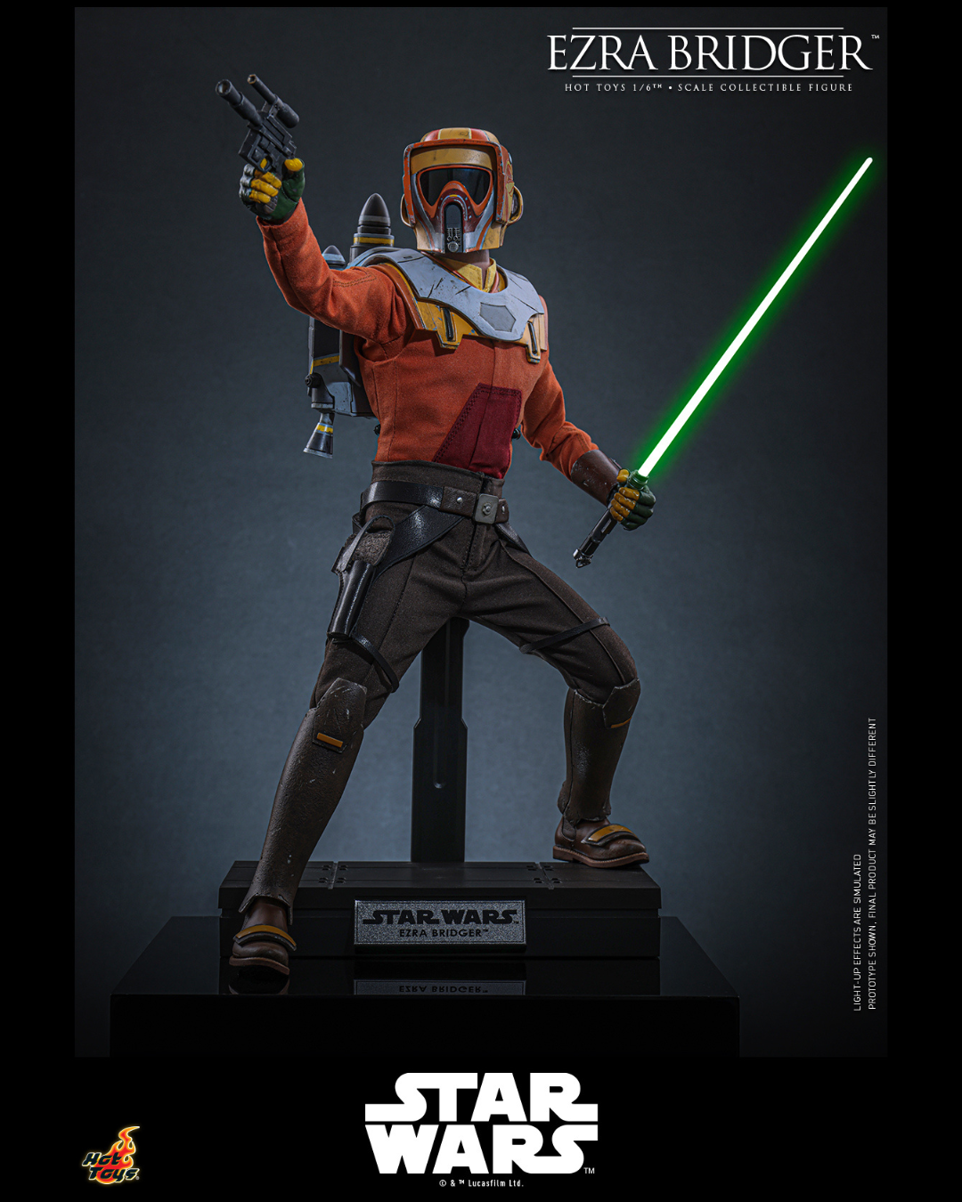 Hot Toys TMS172 1/6 Star Wars : Rebels - Ezra Bridger