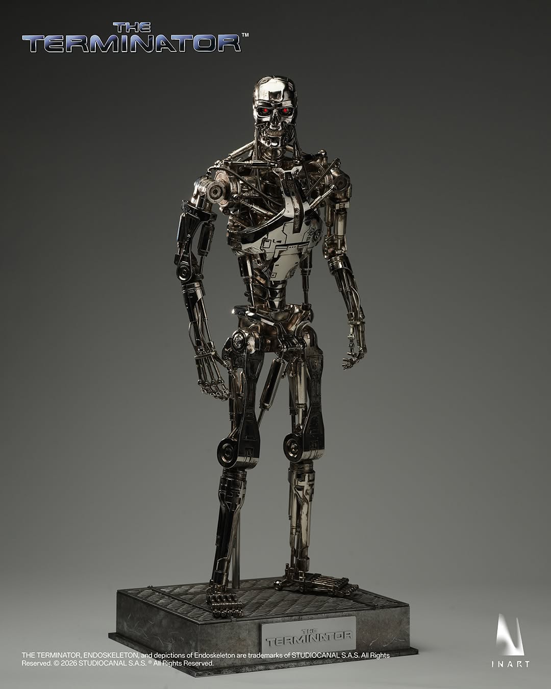 InArt Ag-A036 1/6 The Terminator T-800 Endoskeleton