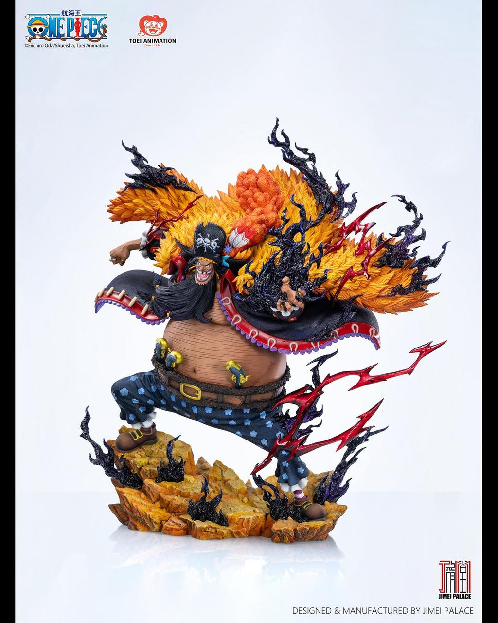 Jimei Palace 1/6 One Piece Legendary : Yonko Series - Blackbeard (Marshall D. Teach) Statue - Echo Ver.