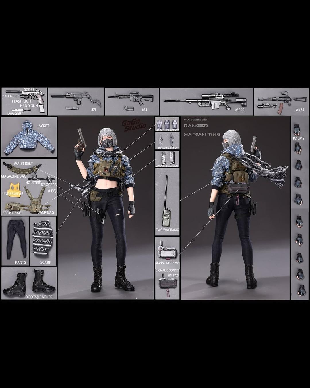 GaGa Studio GG202613 1/6 Ranger Ma Wan Ting