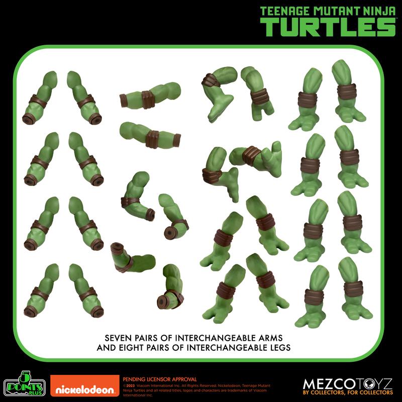 Mezco Toyz 5 Points Teenage Mutant Ninja Turtles Deluxe Set