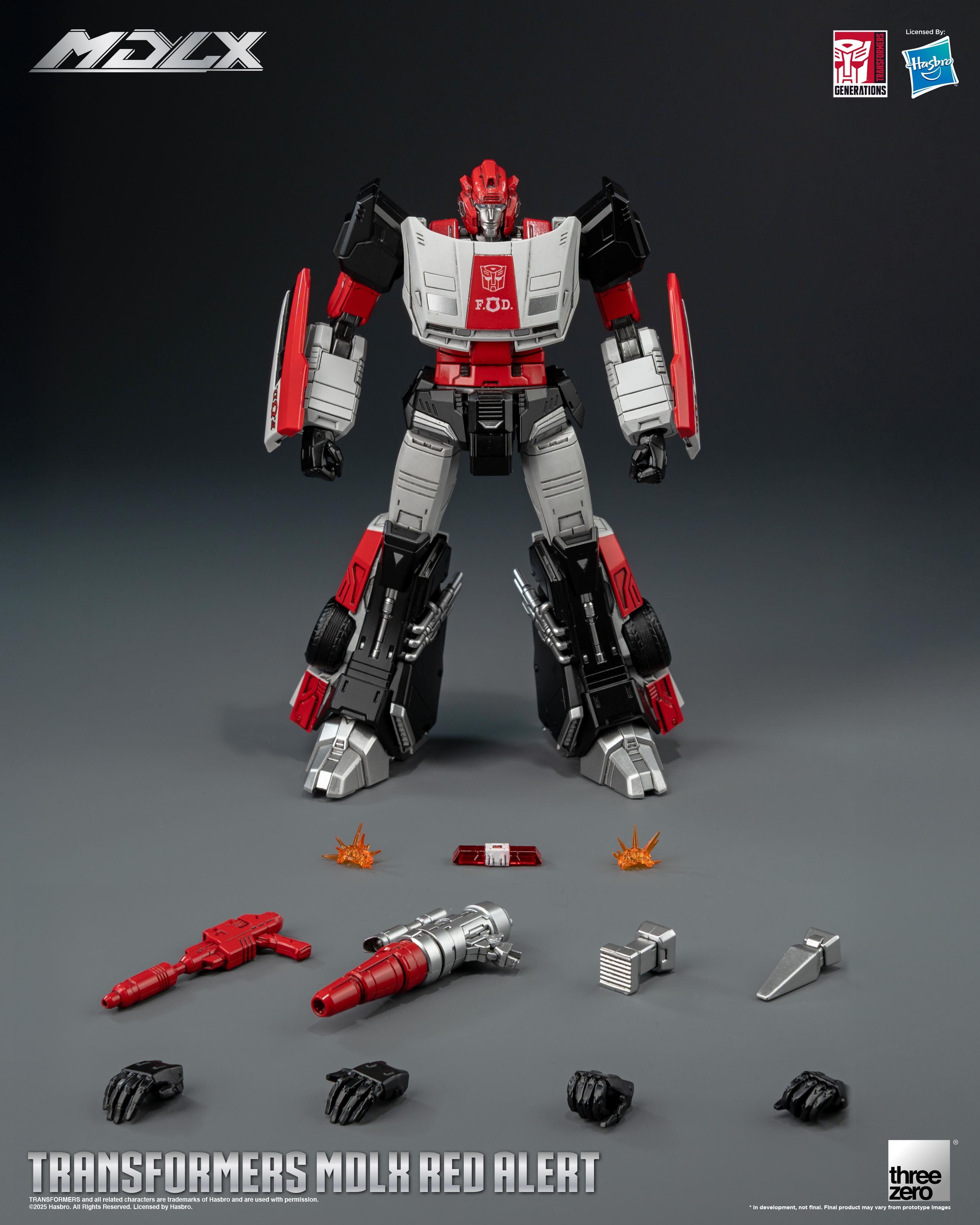 Threezero 3Z0833 Transformers - MDLX Red Alert