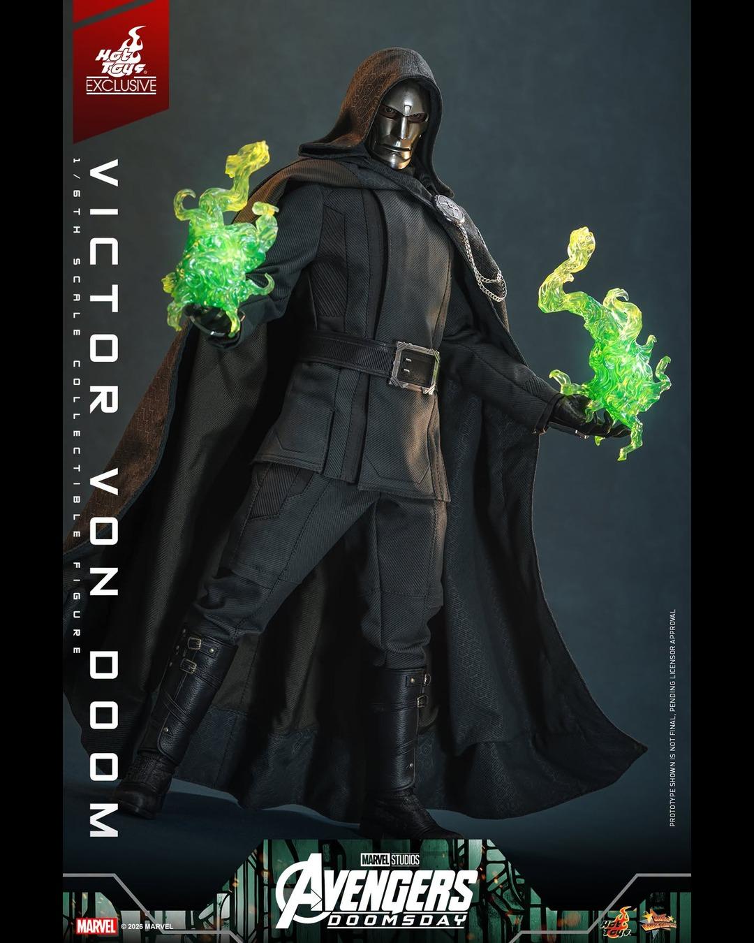 Hot Toys Exclusive MMS902 1/6 Avengers Doomsday : Victor Von Doom