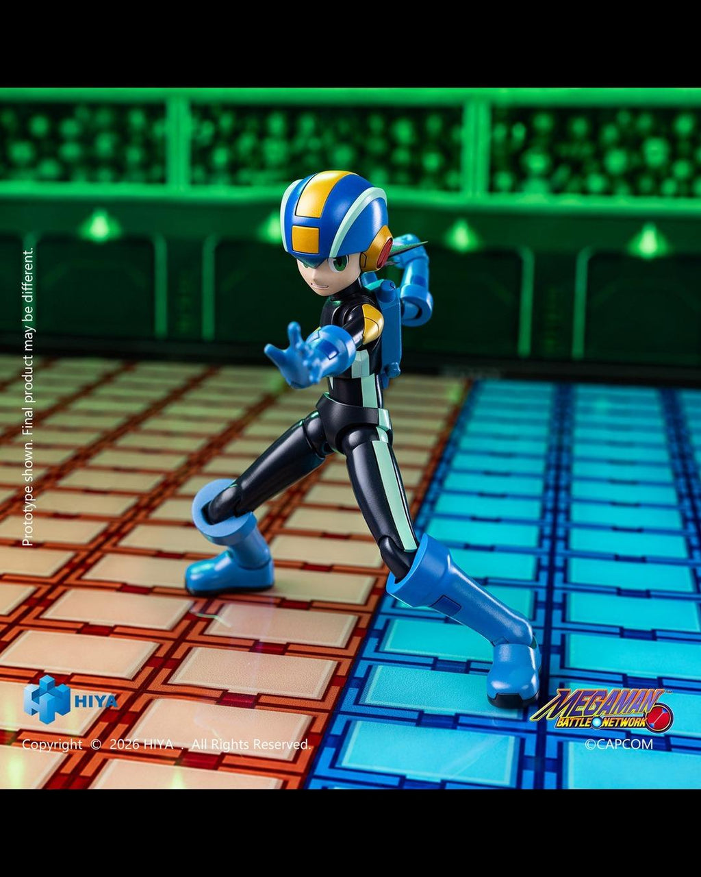 HIYA Toys EBM0389 Mega Man Battle Network Series MegaMan.EXE (Rockman.EXE)