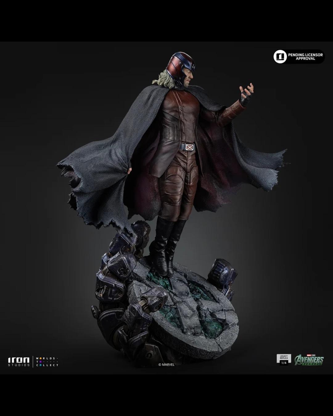 Iron Studios Legacy Replica 1/4 Avengers : Doomsday Magneto Statue