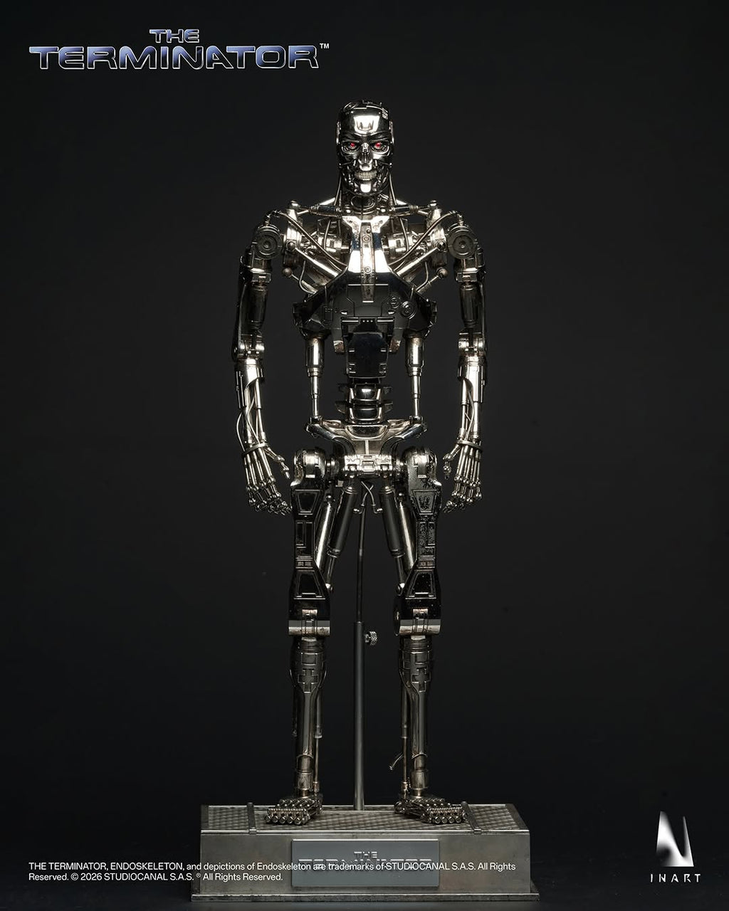 InArt Ag-A036 1/6 The Terminator T-800 Endoskeleton