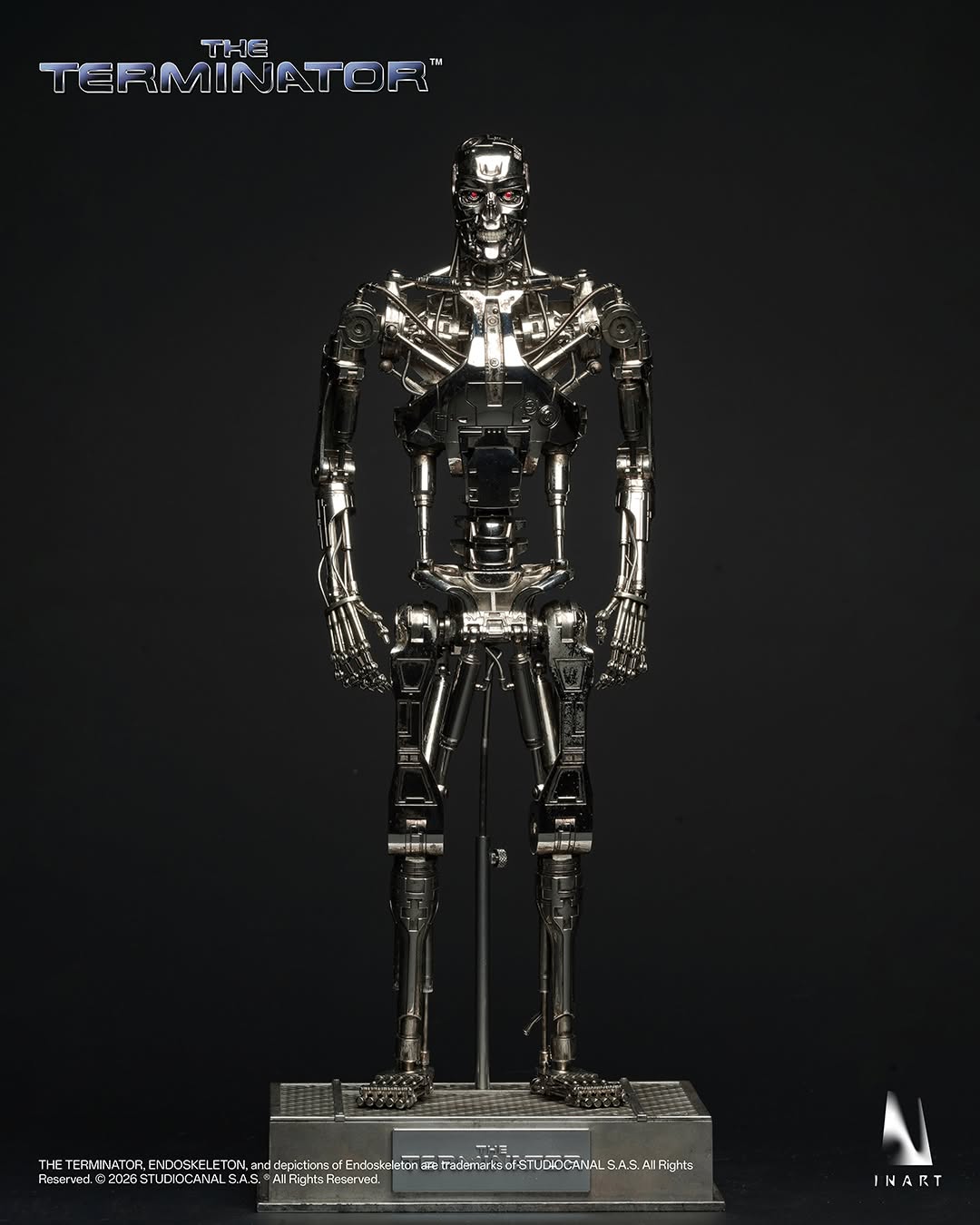 InArt Ag-A036 1/6 The Terminator T-800 Endoskeleton