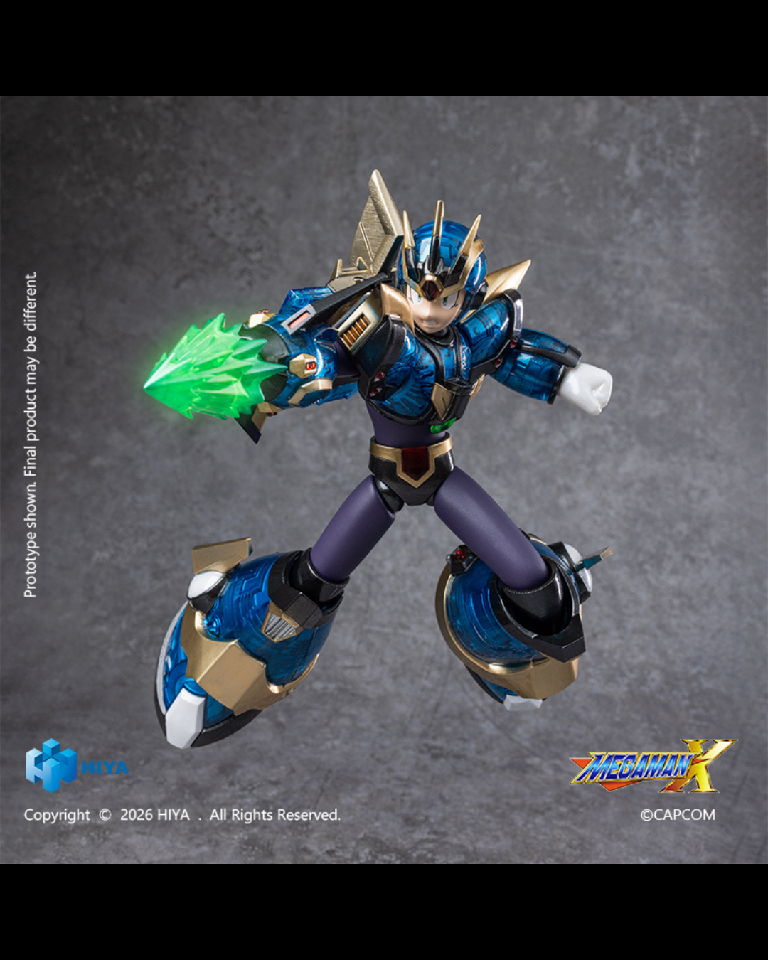 HIYA Toys EBM0383 Mega Man X Series - X (Ultimate Armor)