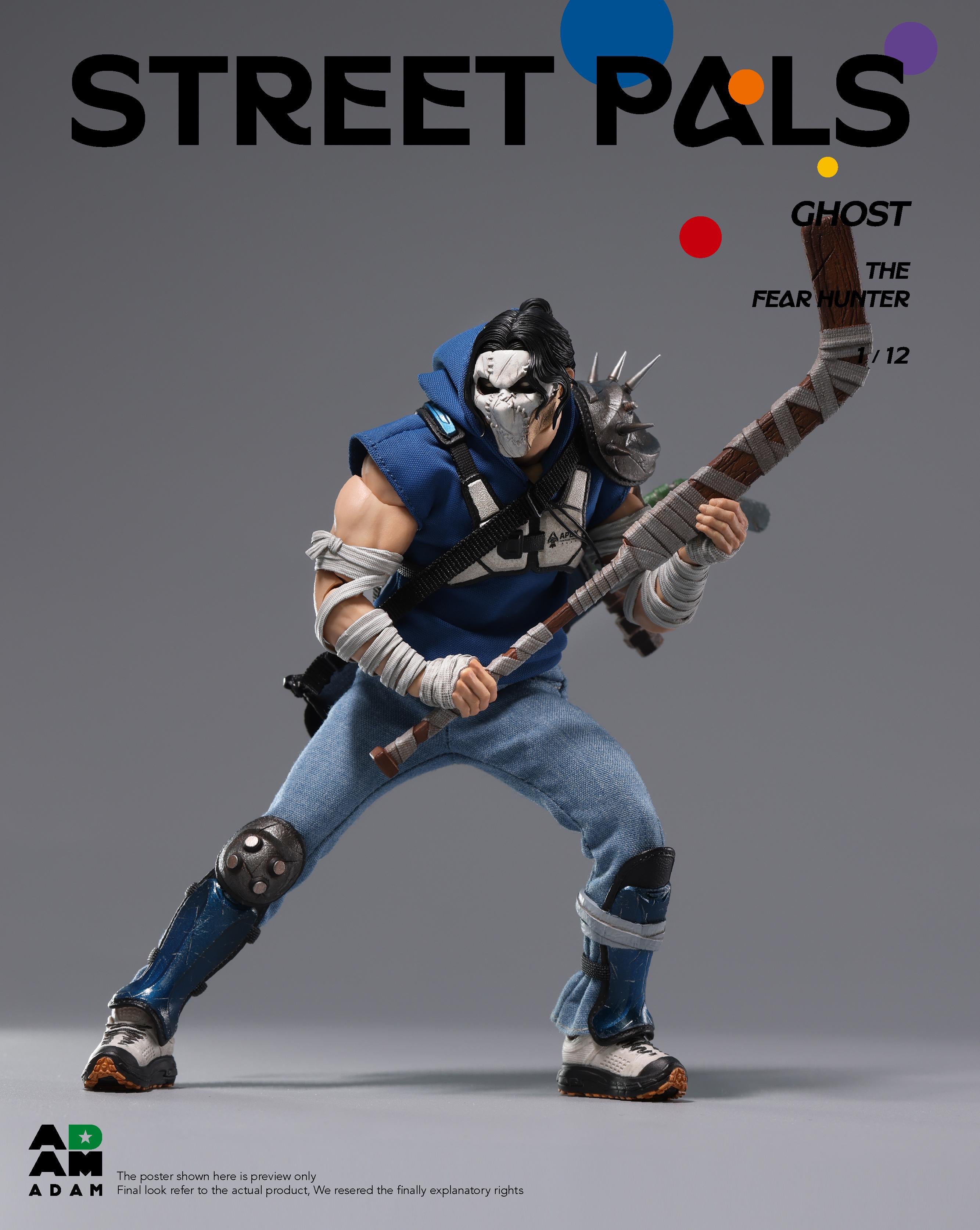 ADAM ADG-001 1/12 Street Pals Ghost The Fear Hunter