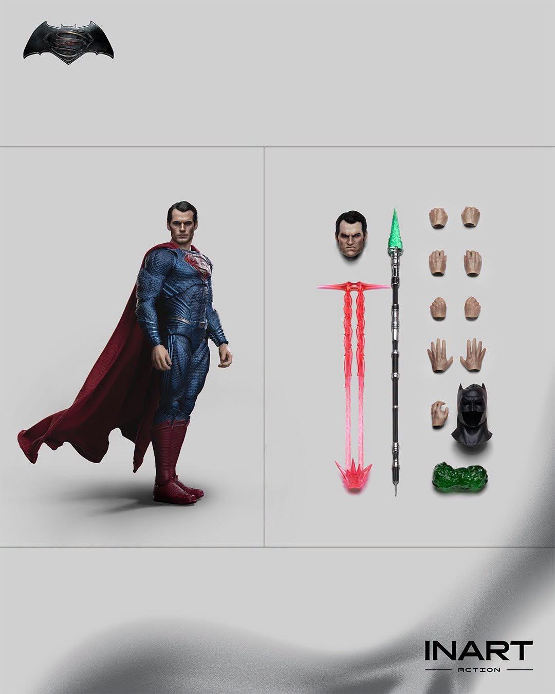 INART Action Hg-M0005 1/12 BvS : Dawn of Justice - Superman