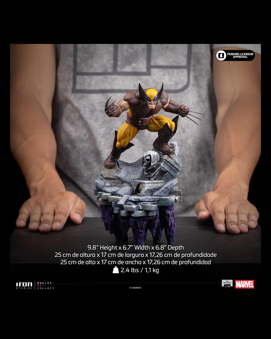 Iron Studios BDS Art Scale 1/10 Marvel Comics Wolverine (Infinity Gauntlet Diorama)