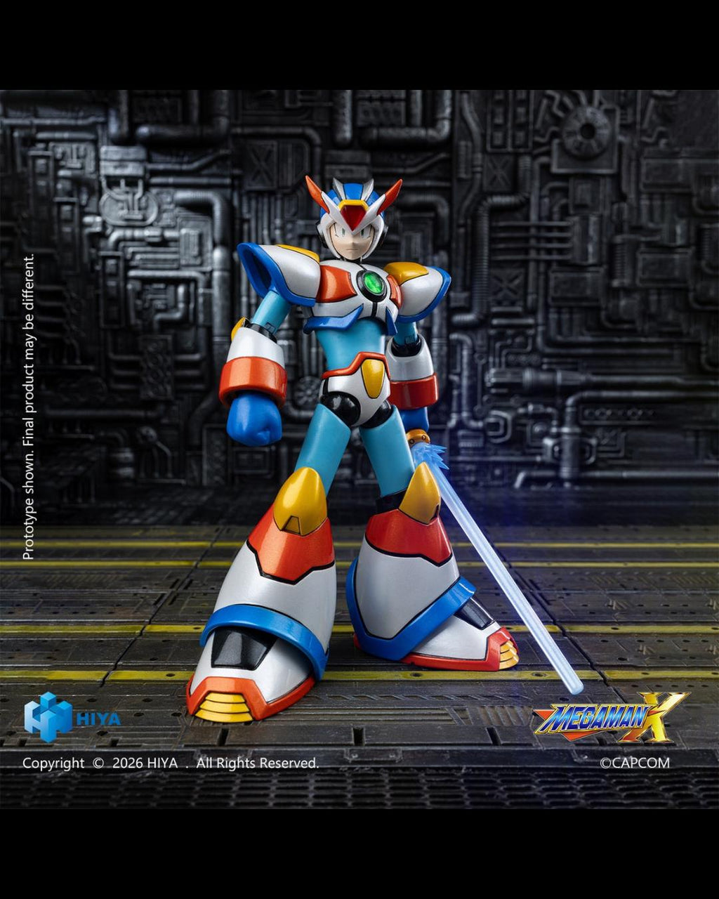 HIYA Toys EBM0385 Mega Man X Series - X (Third Armor)