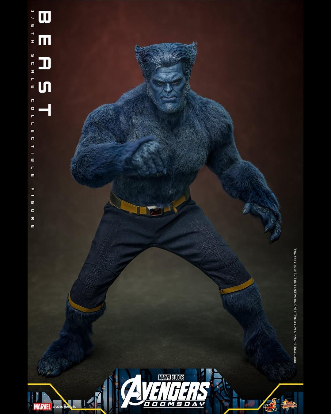 Hot Toys MMS920 1/6 Avengers Doomsday : Beast (Regular Ver.)