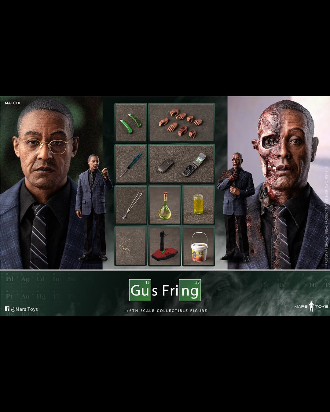 Mars Toys MAT010 1/6 Breaking Bad Gustavo Fring