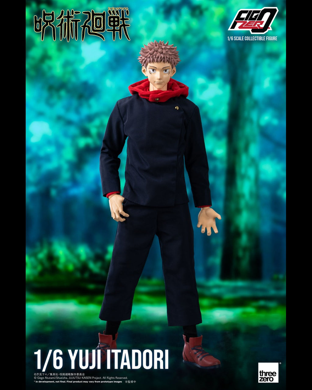 Threezero FigZero 3Z03740M0 1/6 Jujutsu Kaisen Yuji Itadori