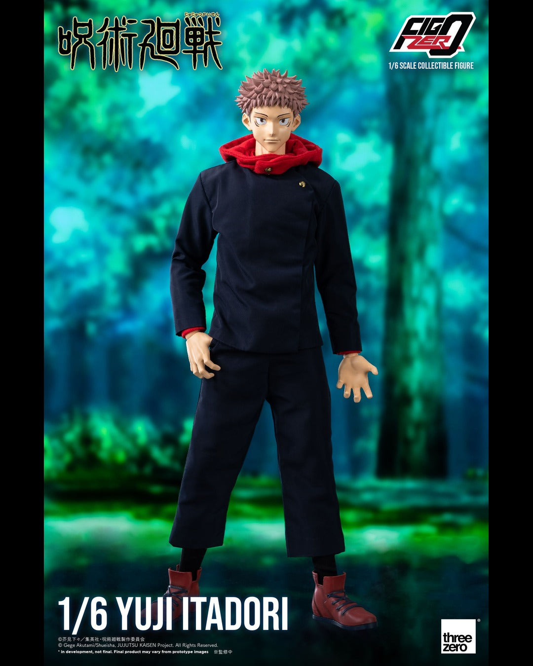 Threezero FigZero 3Z03740M0 1/6 Jujutsu Kaisen Yuji Itadori
