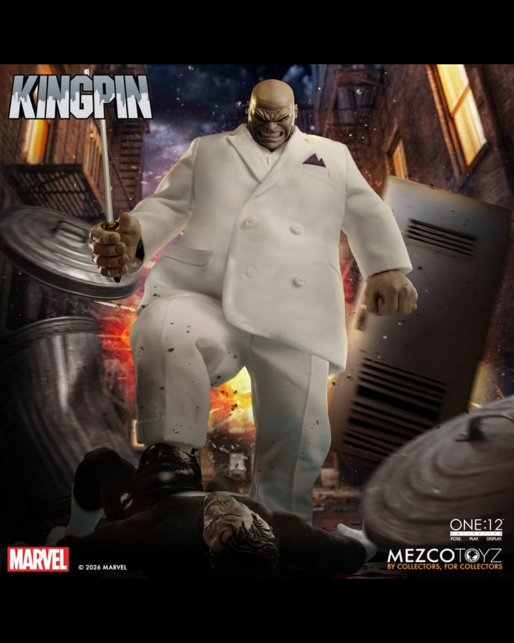 Mezco Toyz ONE:12 Collective Kingpin (Wilson Fisk)