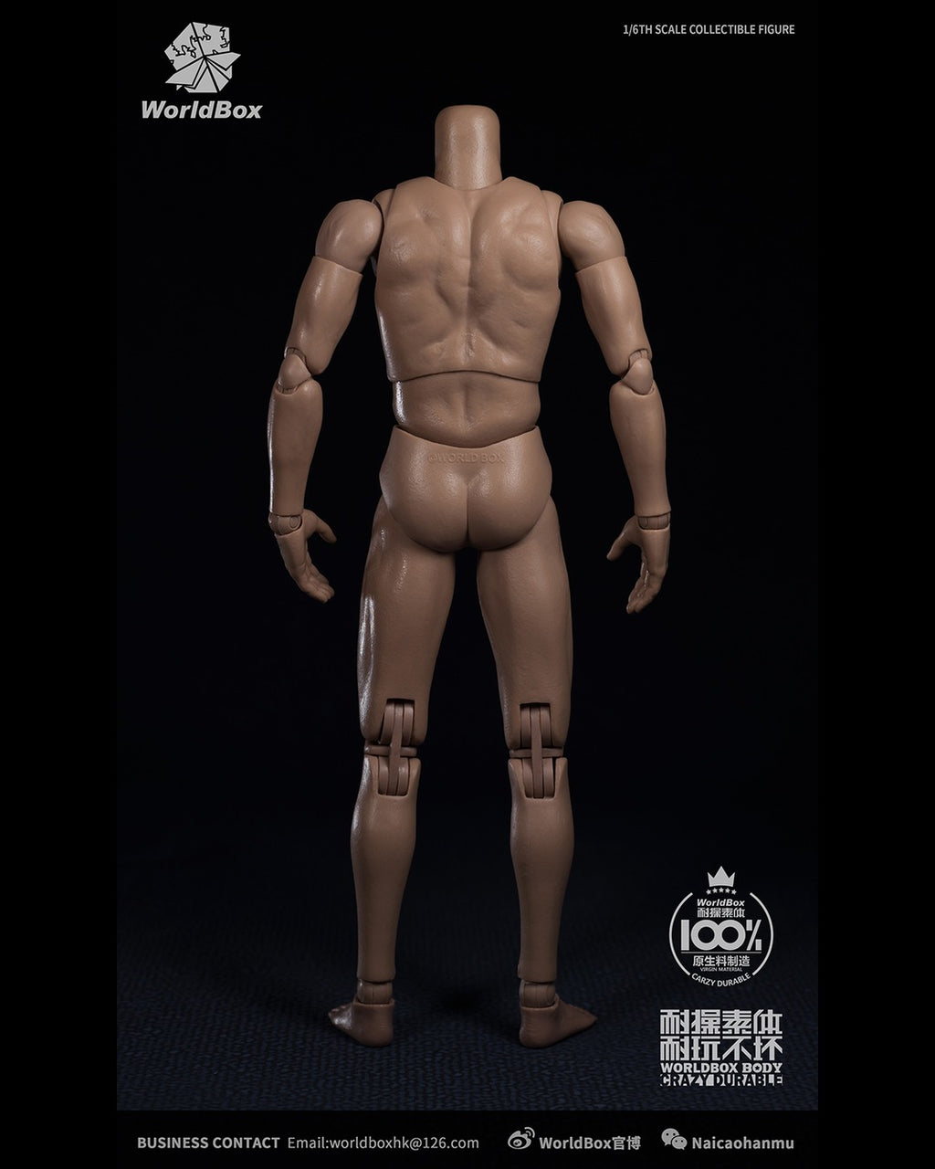 WorldBox AT020 1/6 Crazy Durable Male Figure