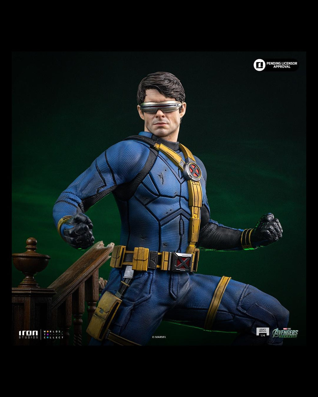 Iron Studios Legacy Replica 1/4 Avengers Doomsday X-Men Cyclops Statue (Regular Ver.)