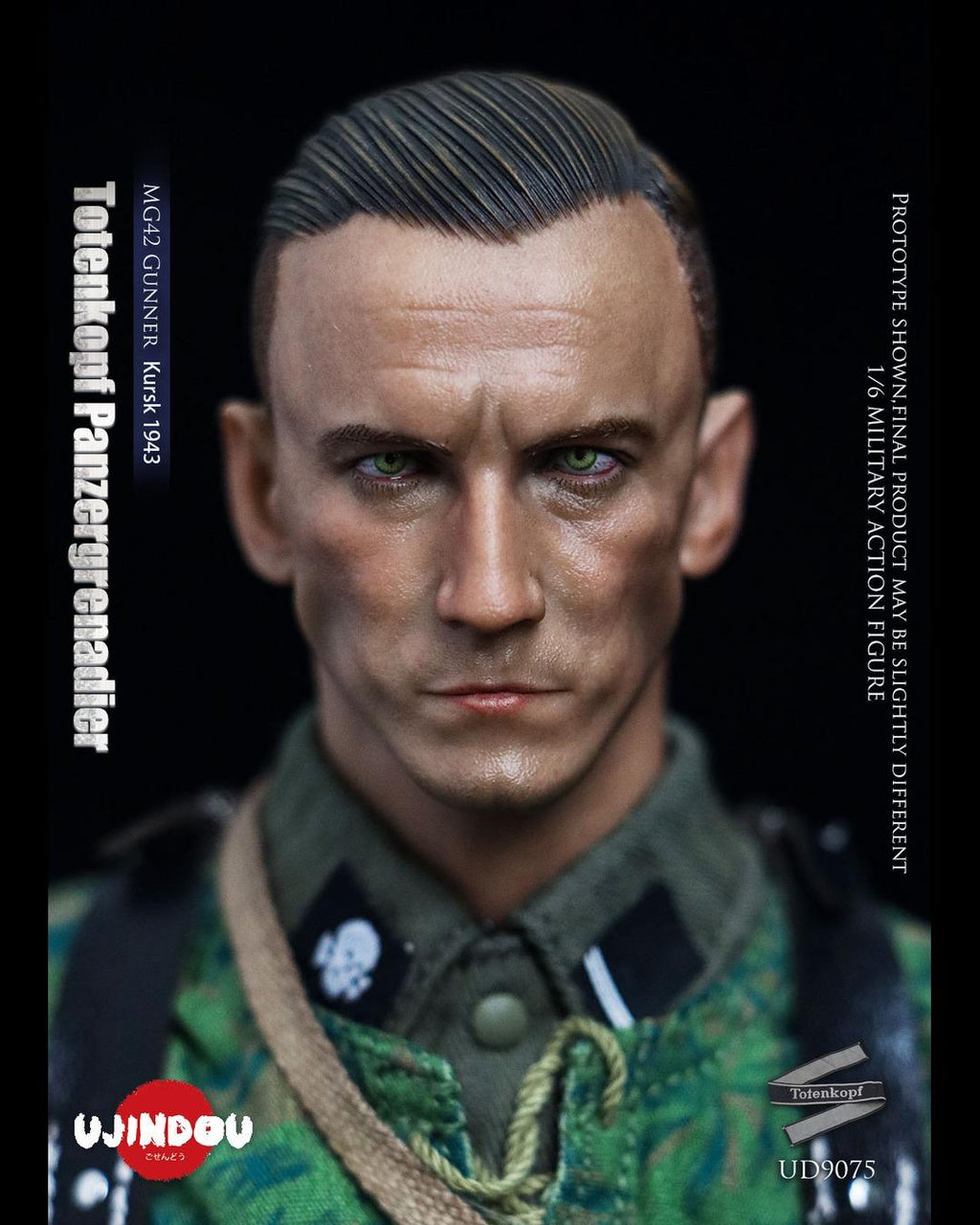UJINDOU UD9075 1/6 WWII Totenkopf Panzergrenadier MG42 Gunner Kursk (1943)