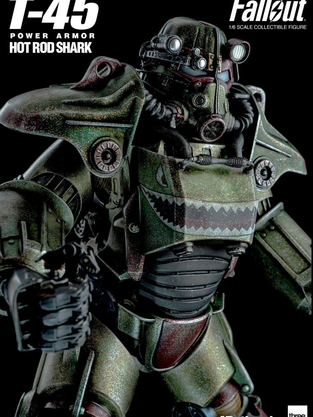 Threezero 3Z0309 1/6 Fallout T-45 Hot Rod Shark Armor Pack
