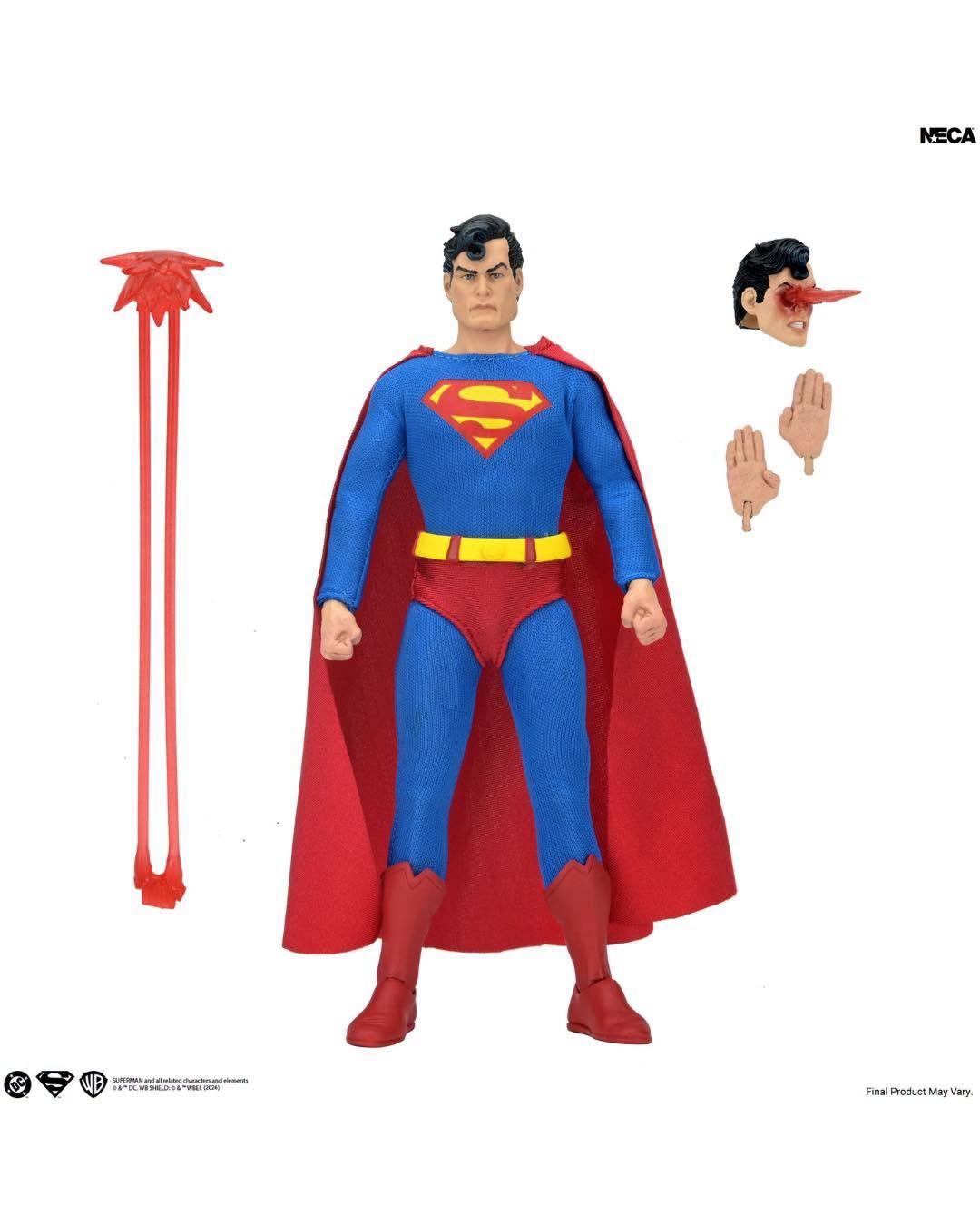 NECA 8" Scale DC Comics - Superman (Clothed Figure)