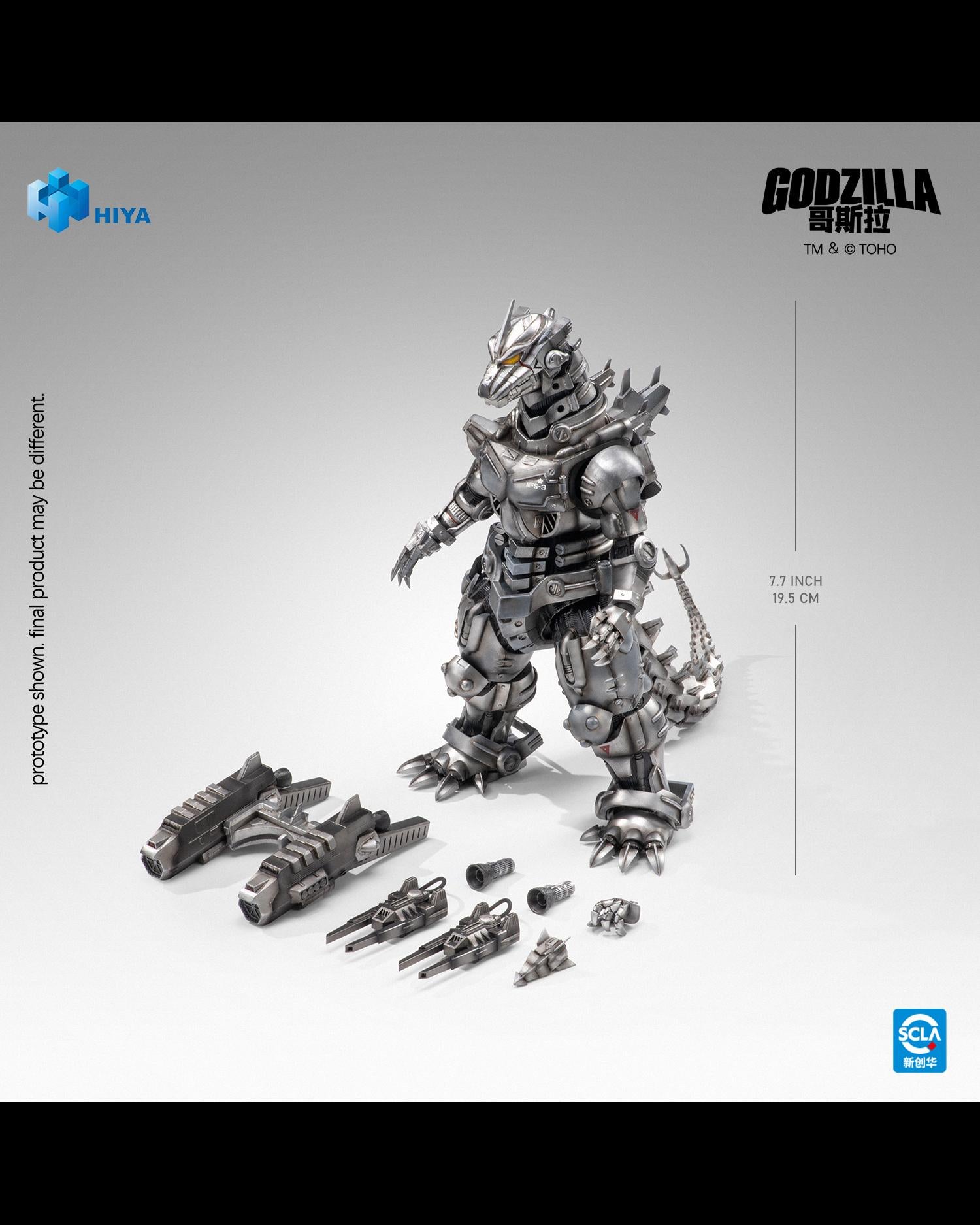 HIYA Toys EBG0326 Godzilla : Tokyo S.O.S. (2003) Mechagodzilla Heavy Arms High Mobility Version