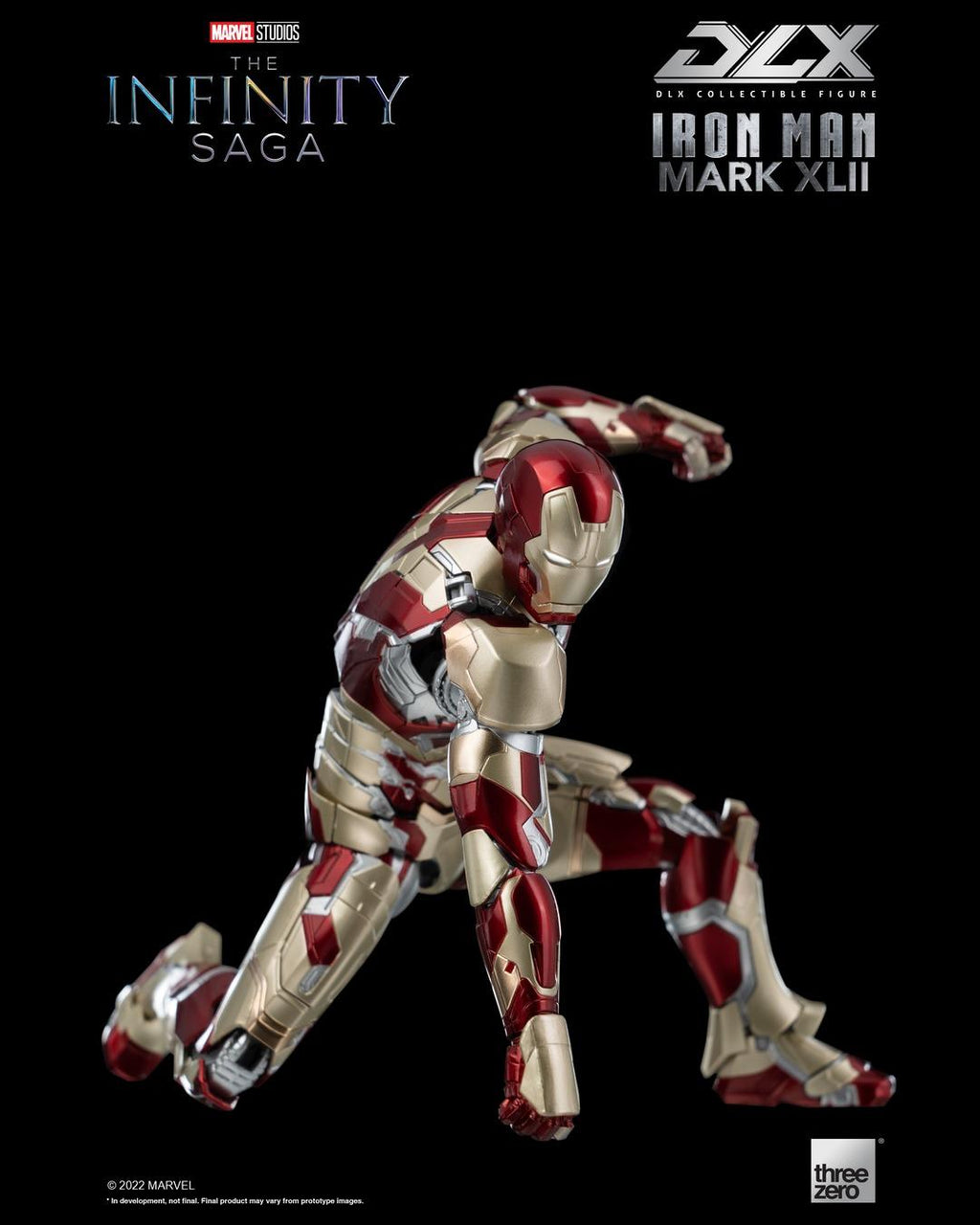 Threezero 3Z0251 1/12 The Infinity Saga - DLX Iron Man Mark 42