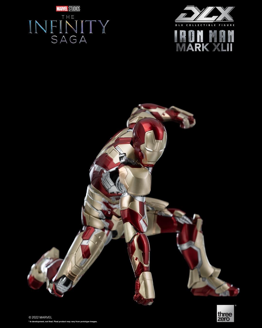 Threezero 3Z0251 1/12 The Infinity Saga - DLX Iron Man Mark 42