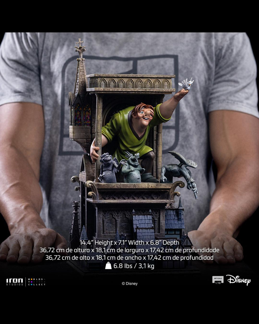Iron Studios Art Scale 1/10 The Hunchback of Notre Dame - Quasimodo