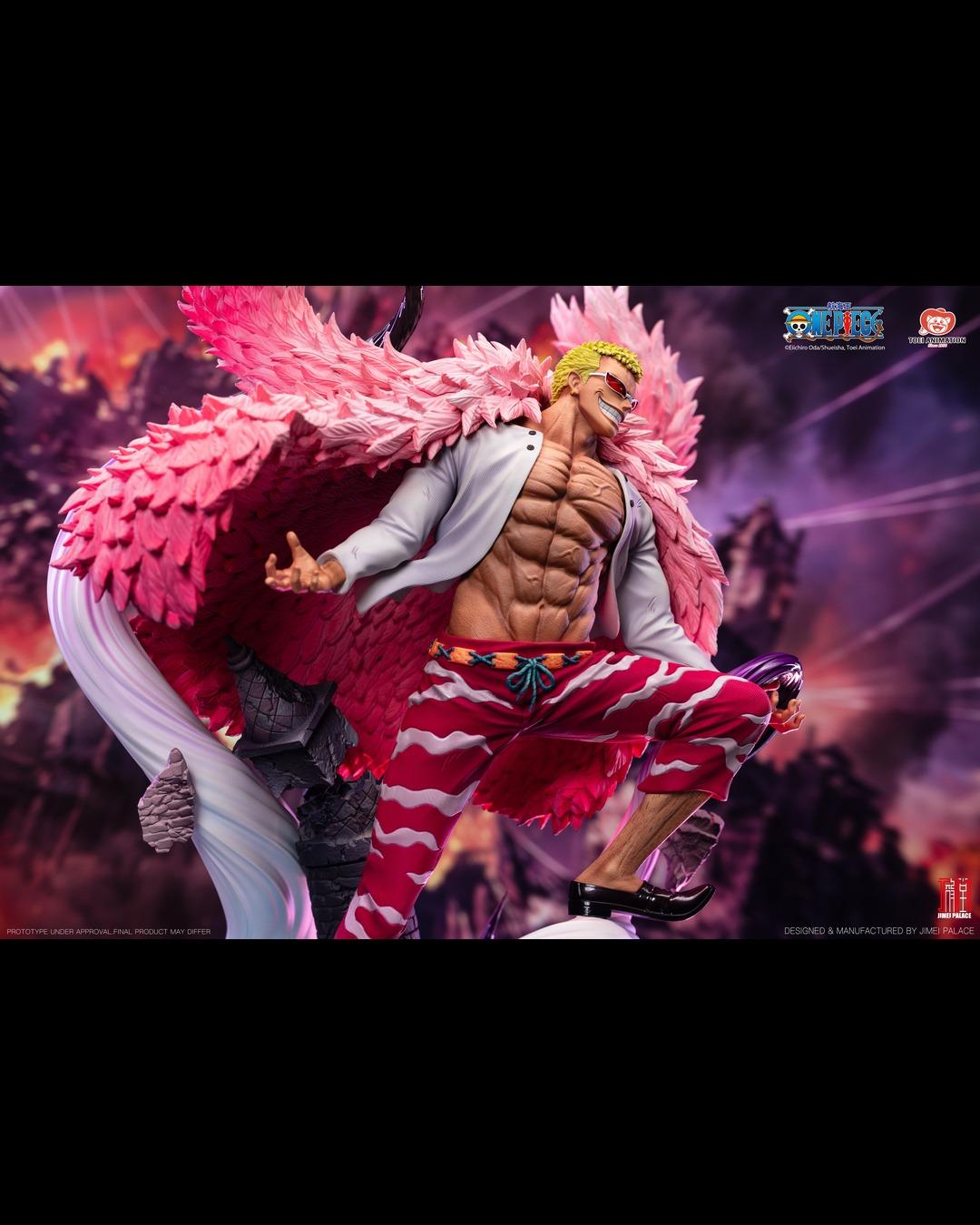 JIMEI Palace 1/6 ONE PIECE Legendary - Seven Warlords of the Sea Series : Donquixote Doflamingo Statue - Echo Ver.