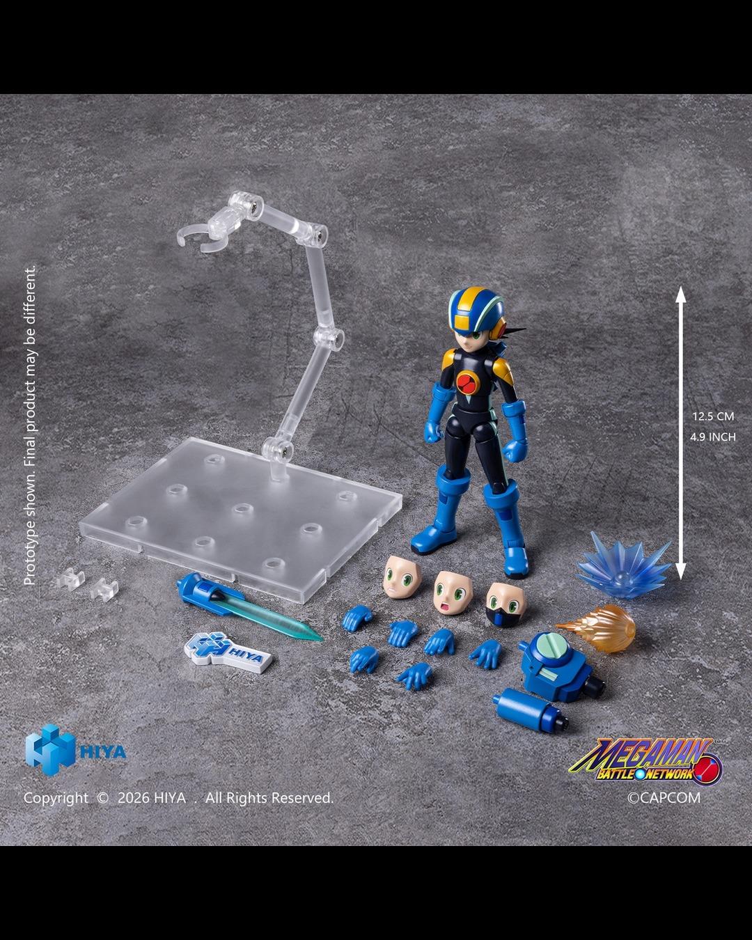 HIYA Toys EBM0389 Mega Man Battle Network Series MegaMan.EXE (Rockman.EXE)