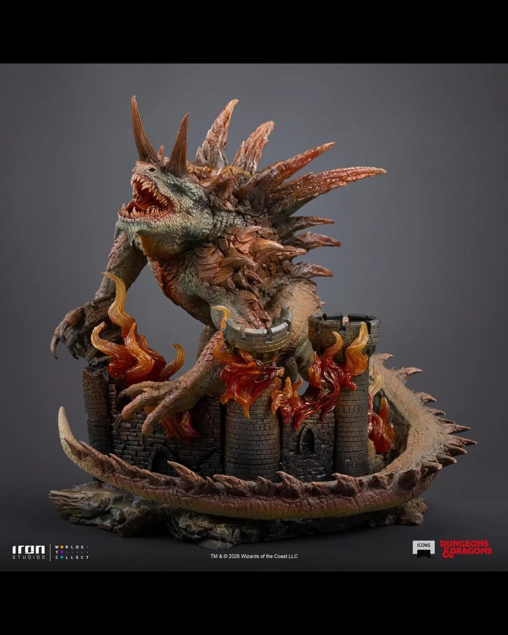 Iron Studios ICONS Dungeons & Dragons Tarrasque Statue