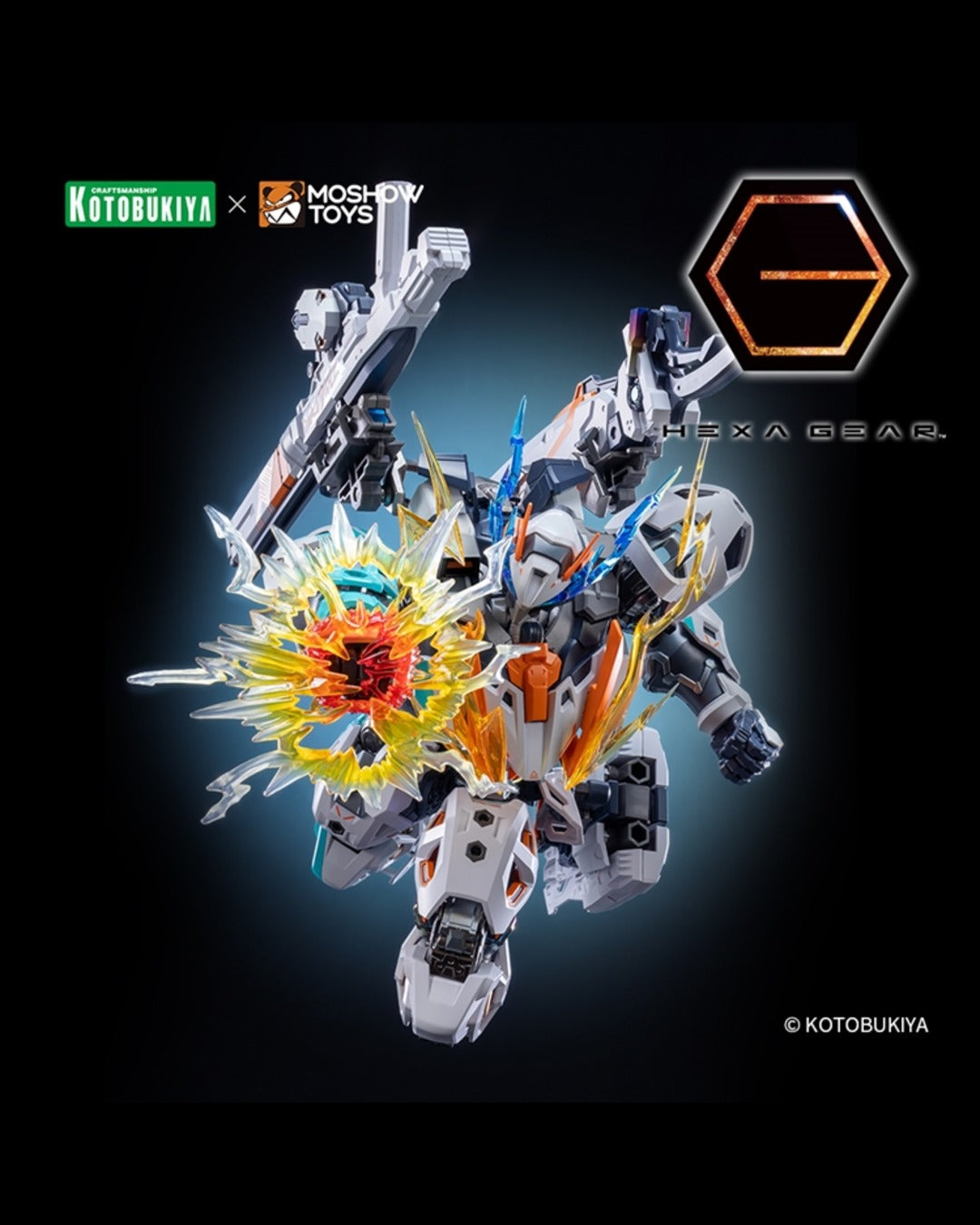 Moshow Toys x Kotobukiya MSJ0002 1/24 V-THOR Assault Type "Ji Rei" (Swift Thunder)