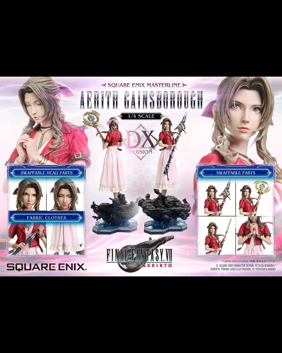 Prime 1 Studio 1/4 Final Fantasy VII : Rebirth - Aerith Gainsborough - DX Ver.