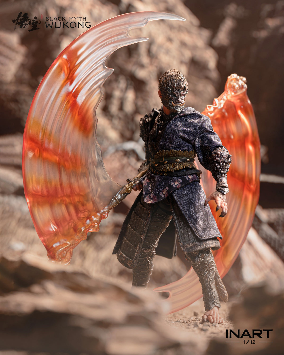 InArt MAG-G0002 1/12 Black Myth Wukong The Destined One in the Bronze Armor Set (Deluxe)