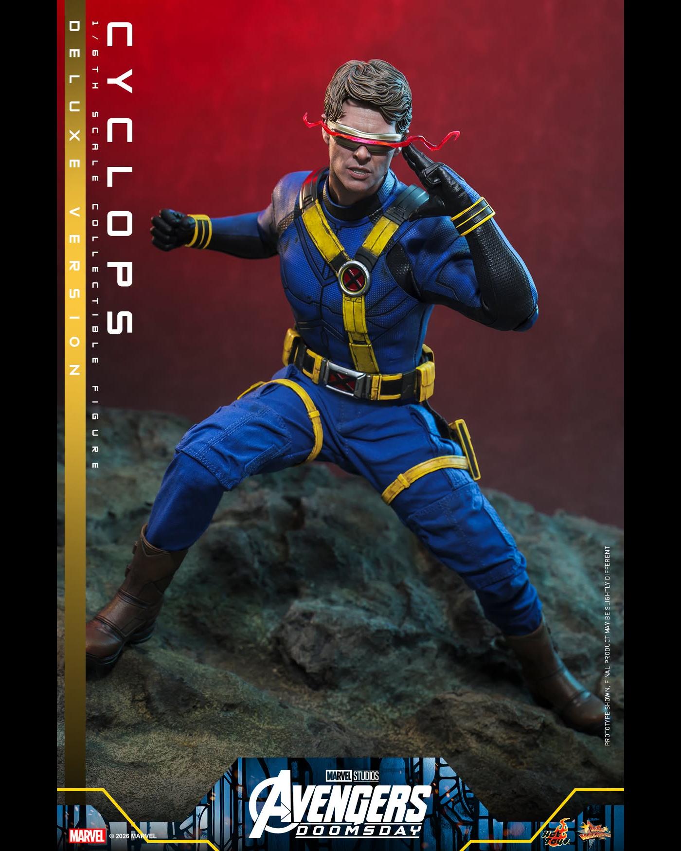 Hot Toys MMS909 1/6 Avengers Doomsday Cyclops (DX Ver.)