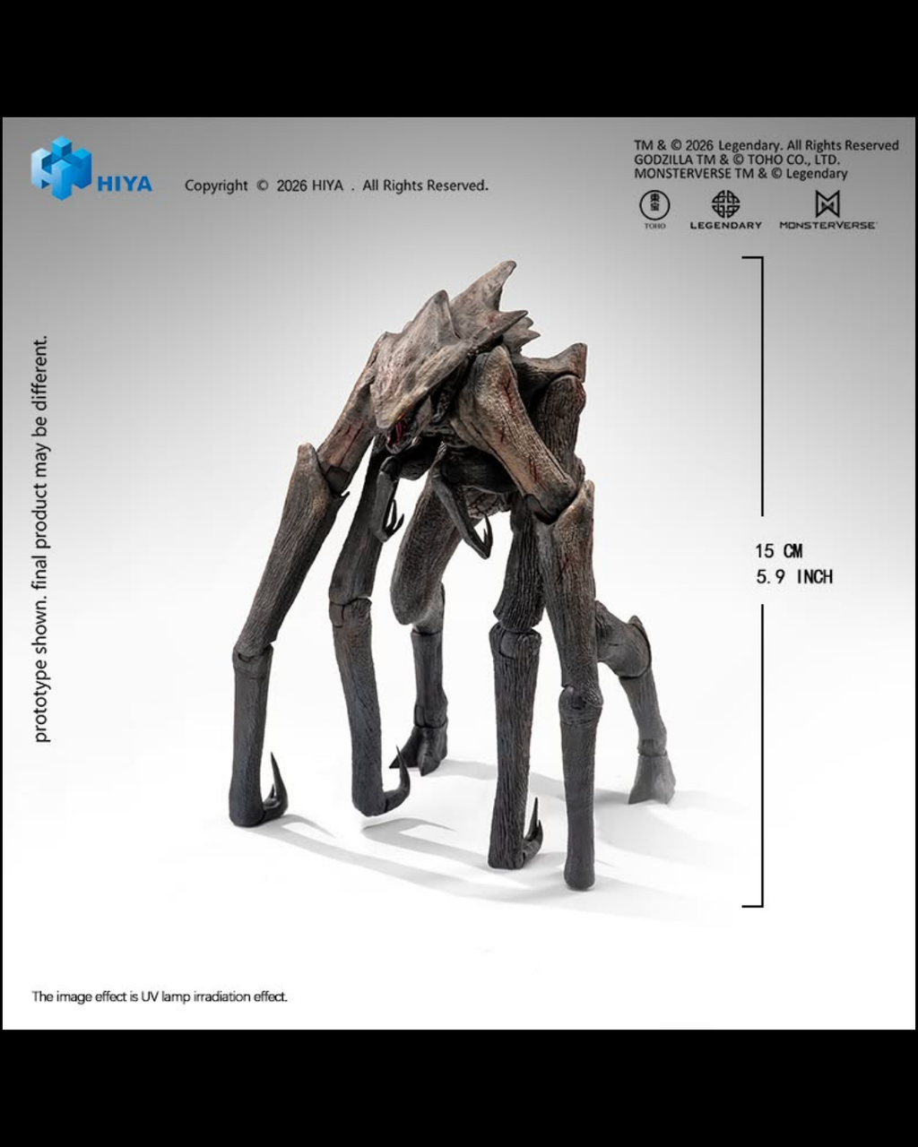 HIYA TOYS EBG0246 Godzilla King of the Monsters (2019) Muto
