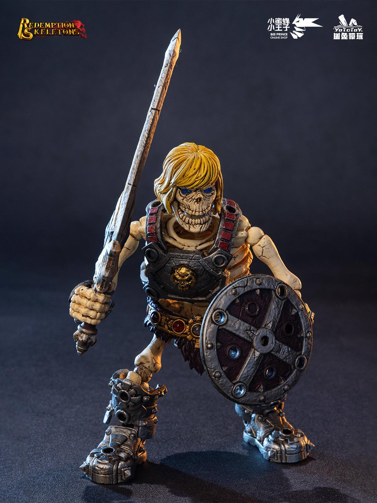 YOTO Toys YTSS-004 1/12 Skeleton Legion Fierce Battle Against the Hero - The Skeleton Berserker