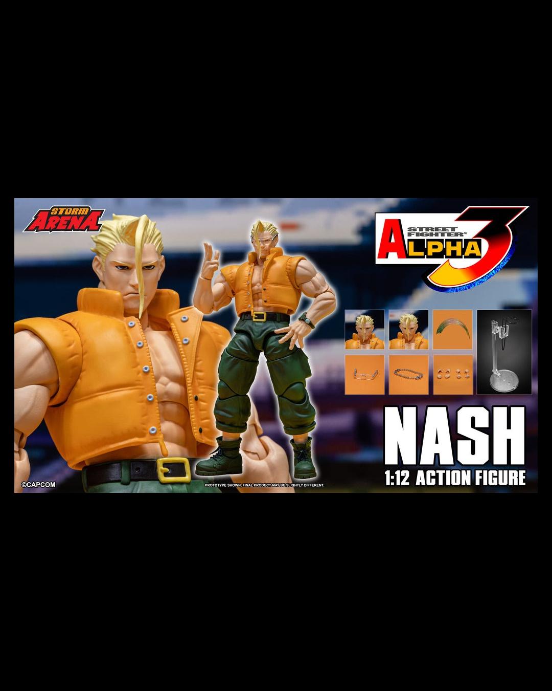Storm Arena SFSA05 1/12 Street Fighter Alpha 3 Nash