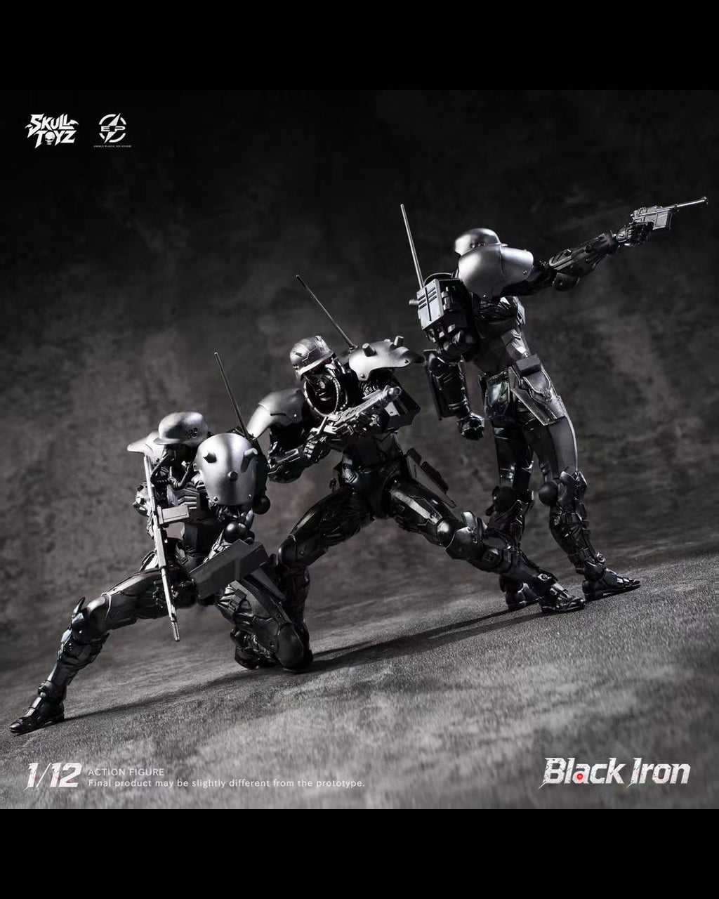 Skull Toyz x Snake SK002-B 1/12 Black Iron (Classic Team)